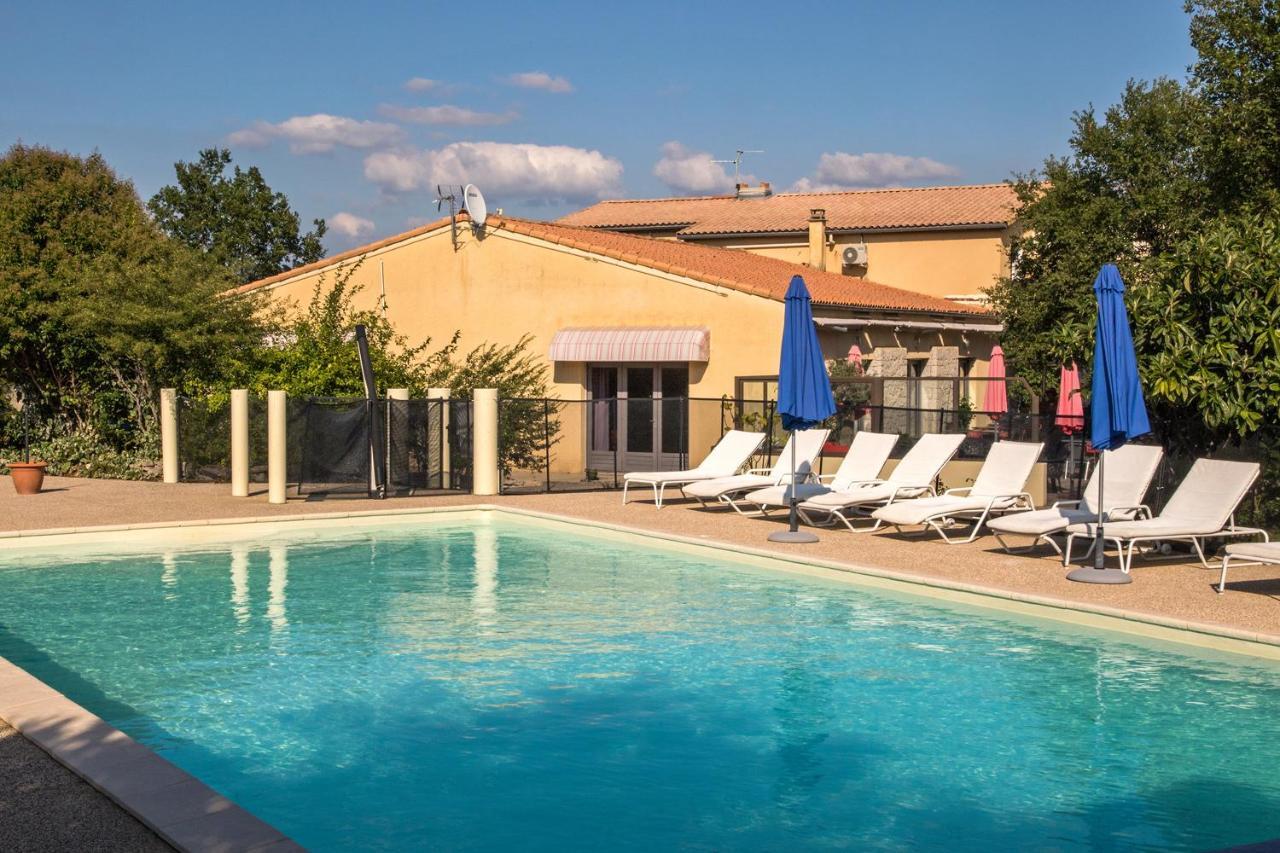 Hotel Les Persedes Lavilledieu  외부 사진